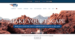 Desktop Screenshot of escapecampervans.com